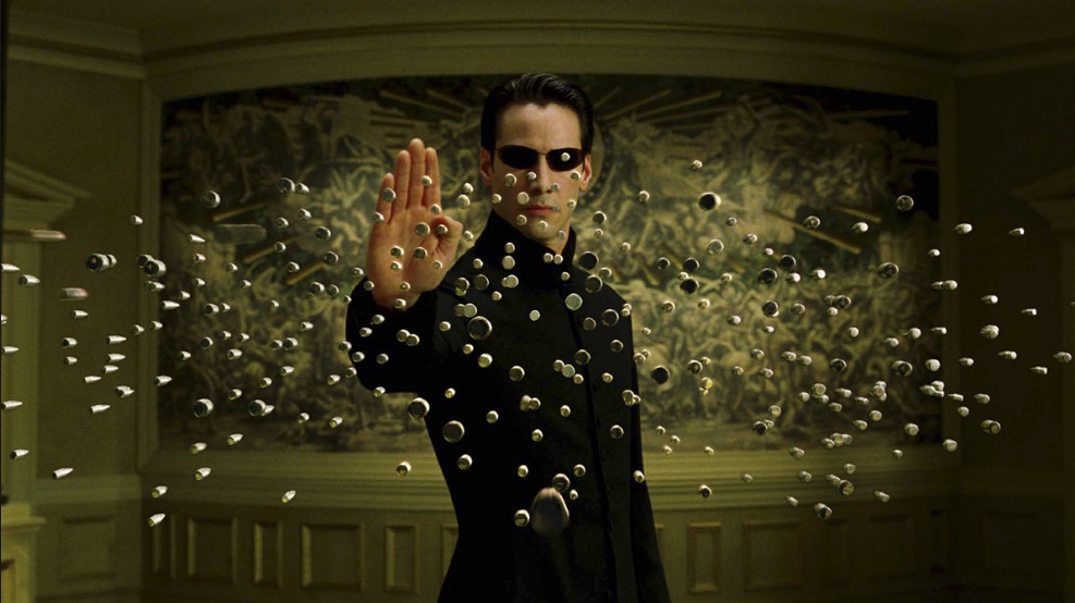 Keanu Reeves en Matrix